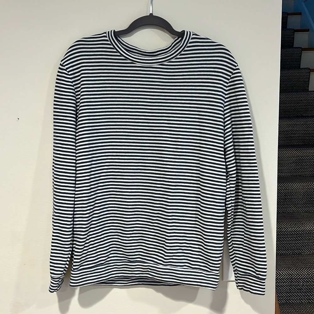 Onia size medium sweatshirt - terry cloth interior